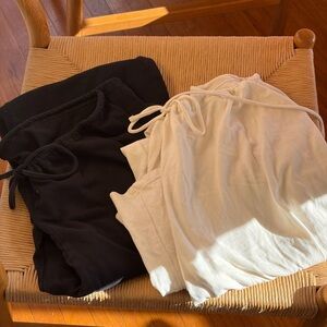 100% Cotton drawstring pants